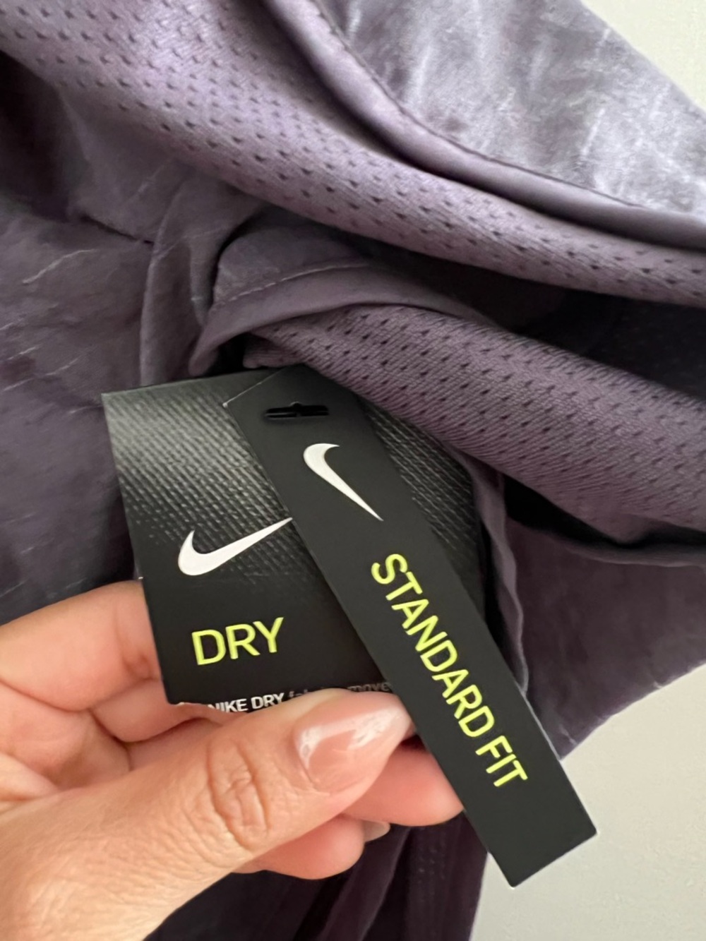 Nike Women’s Dark Purple Athletic Running Shorts 3X - Picture 4 of 5